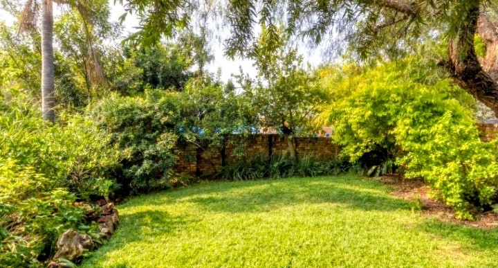 Lush gardens